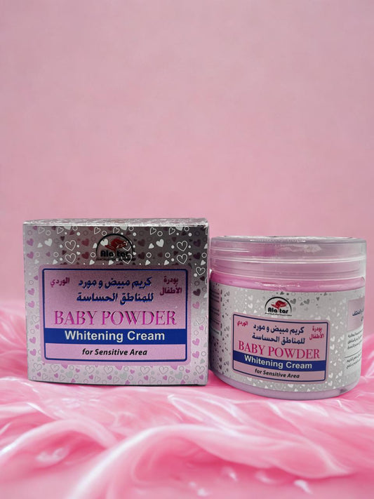 Poudre rose pour bébé