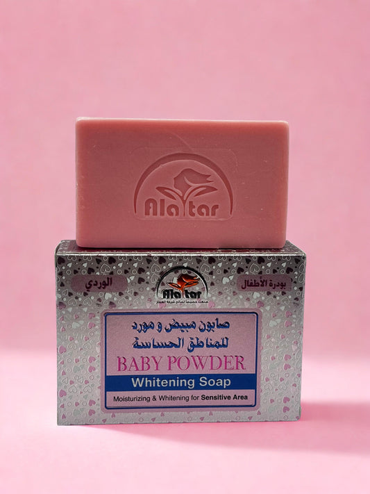 savon en poudre pour bébé