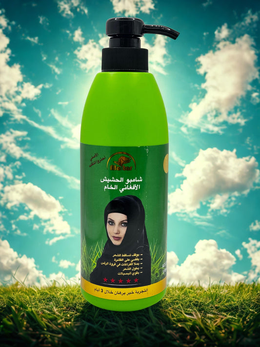 Shampoing au haschisch afghan cru
