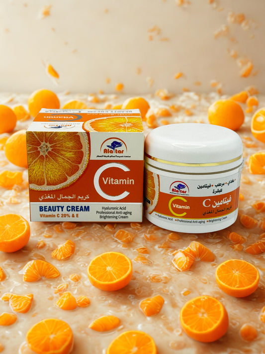 Crème de beauté nourrissante à la vitamine C
