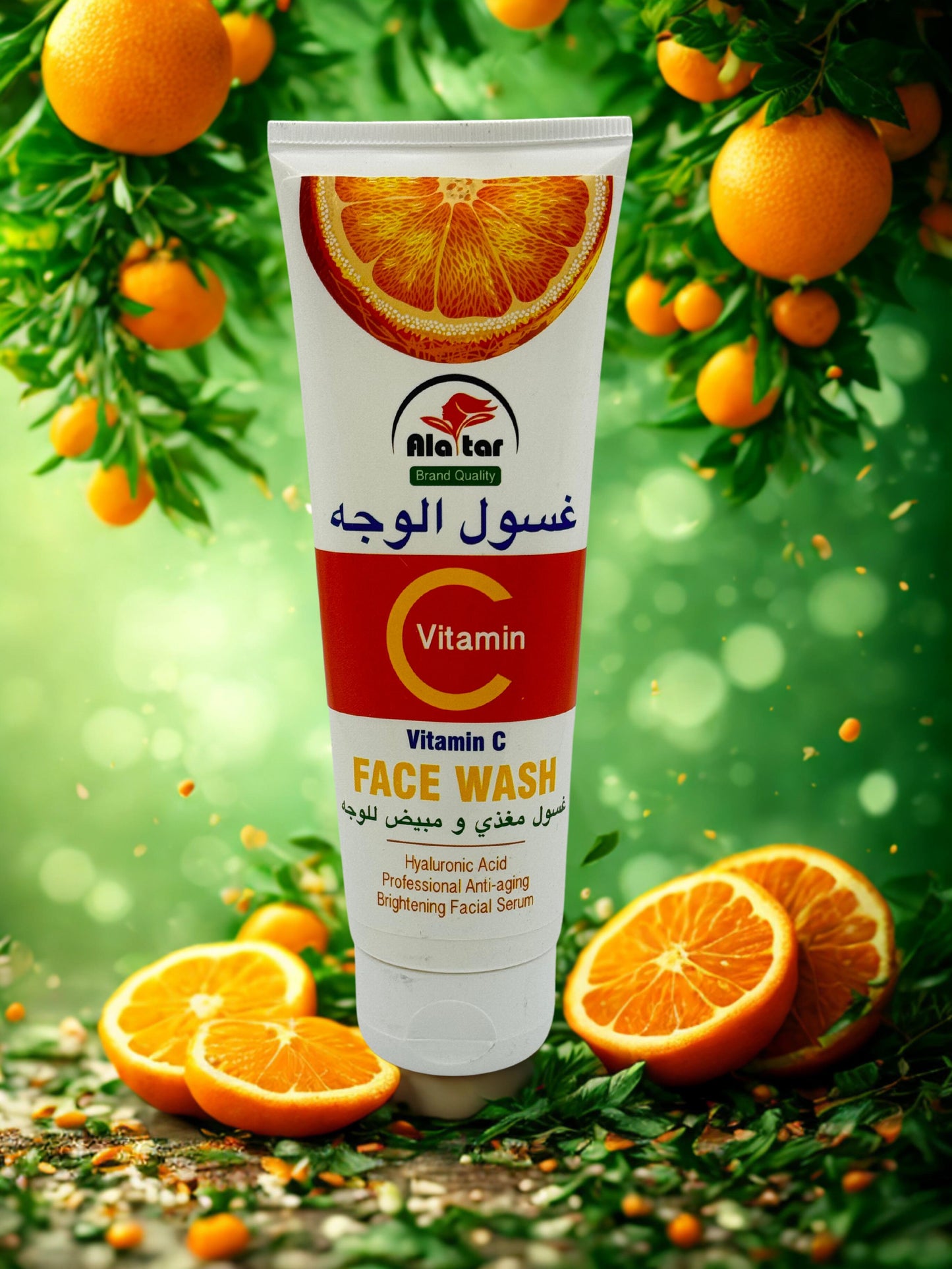 Nettoyant visage à la vitamine C