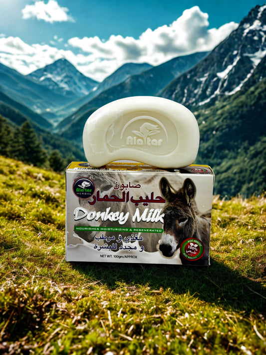 Savon au lait d'ânesse de l'herboriste