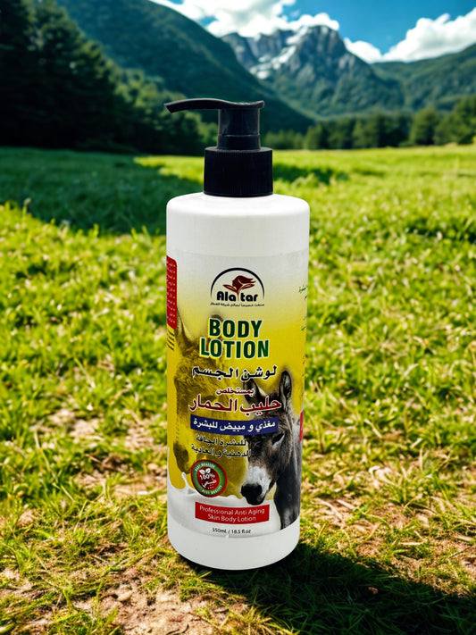 Lotion corporelle au lait d'ânesse d'Attar