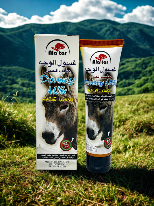 Gel nettoyant visage au lait d'ânesse d'Al Attar