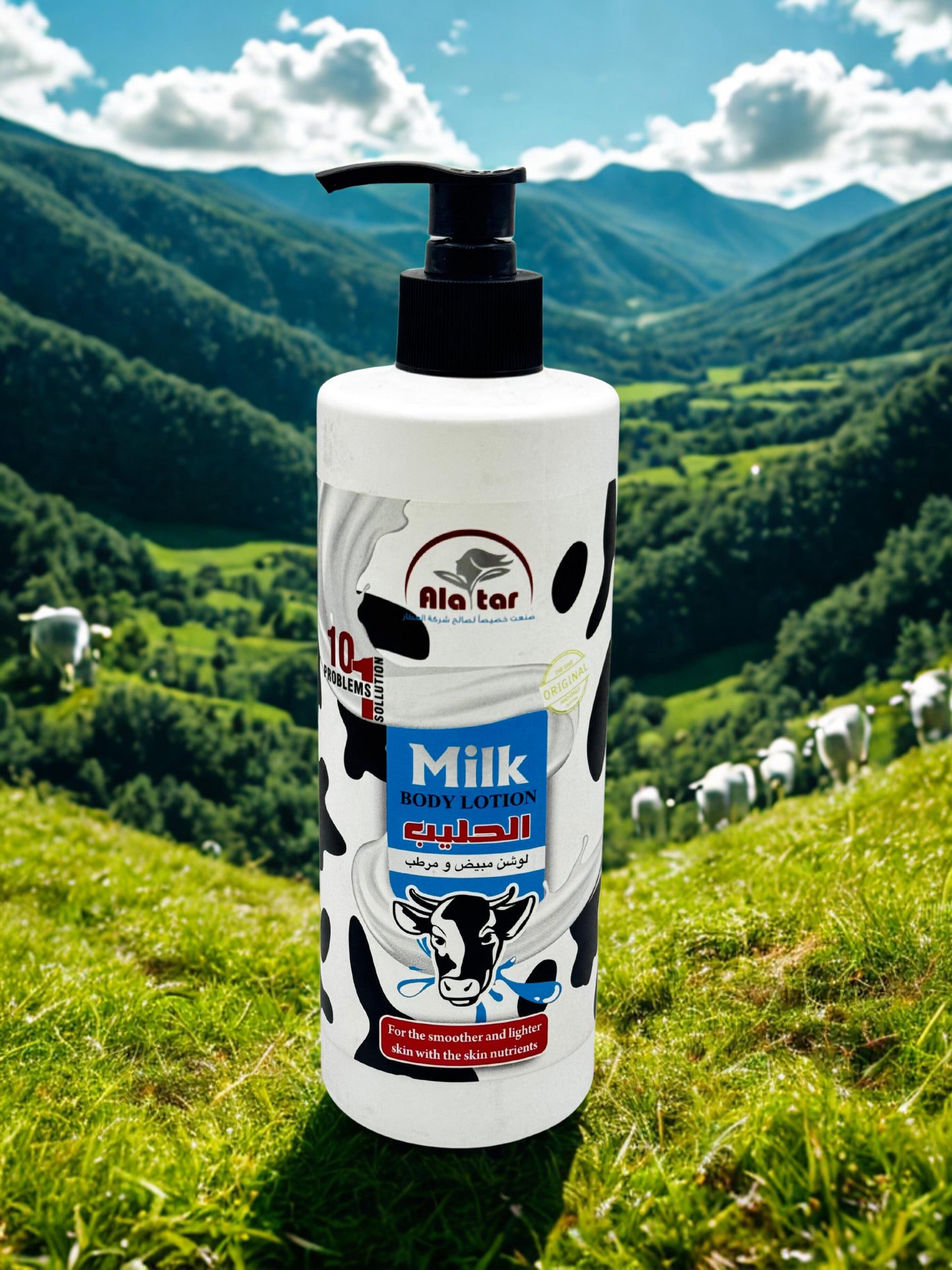 Gel douche au lait