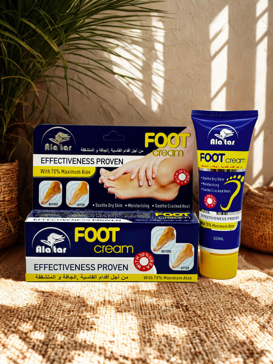 Crème pour les pieds de l'herboriste
