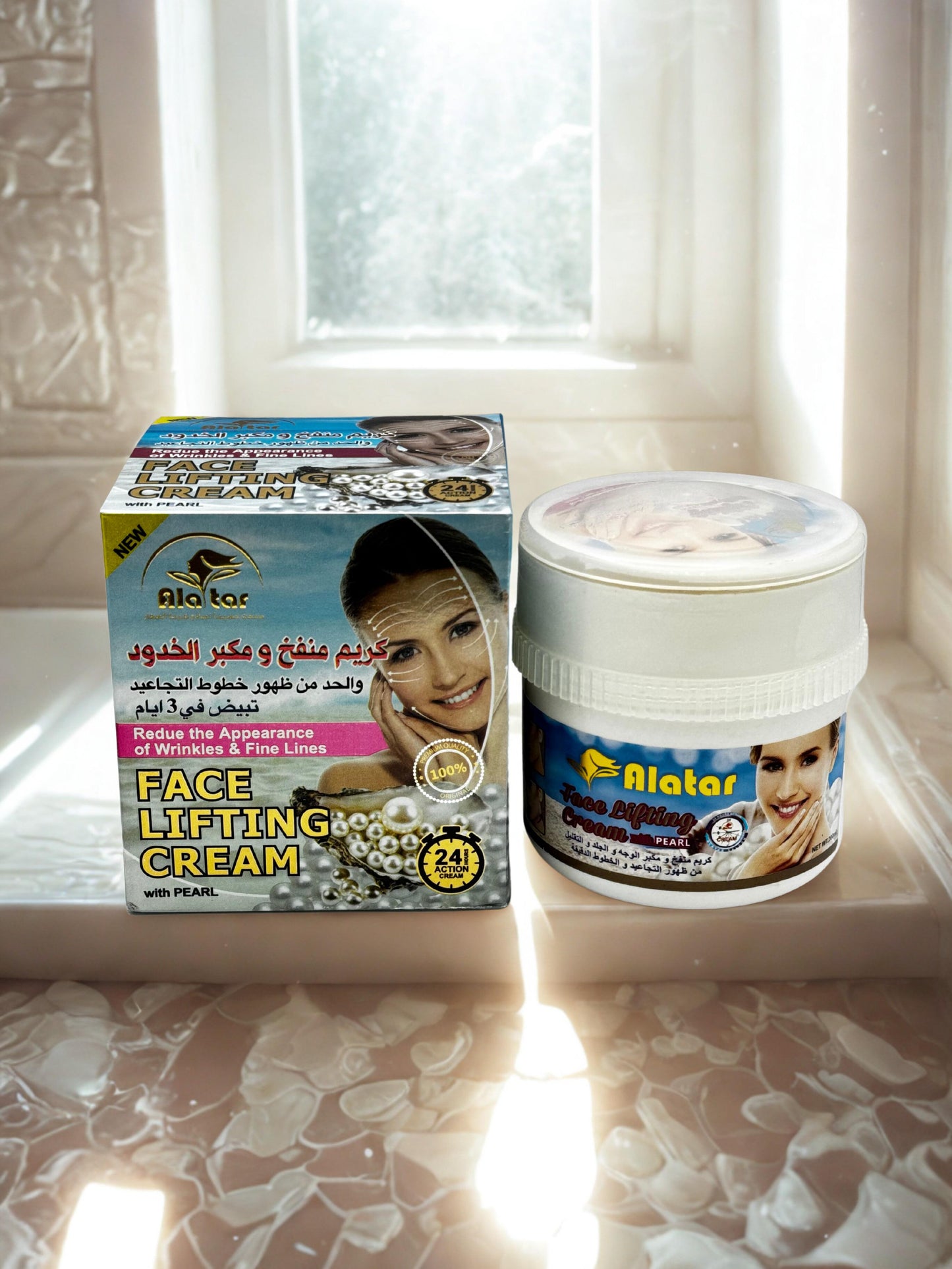 Crème liftante pour les joues et raffermissante pour la peau