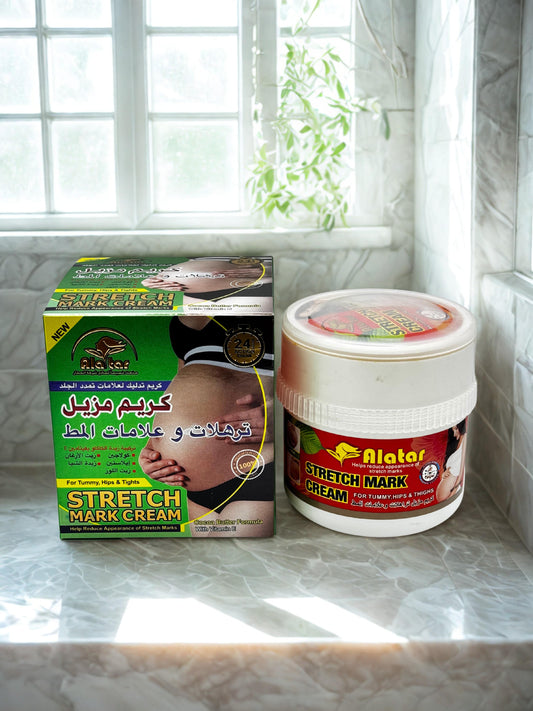 Crème anti-vergetures et anti-relâchement cutané