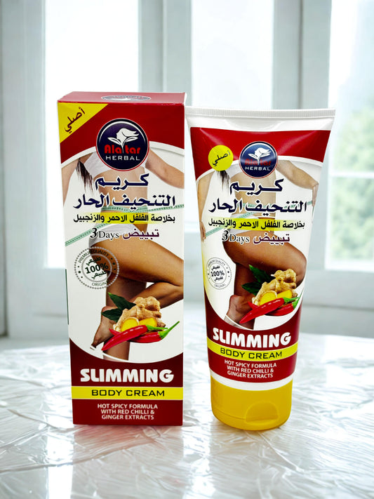 Crème amincissante chaude