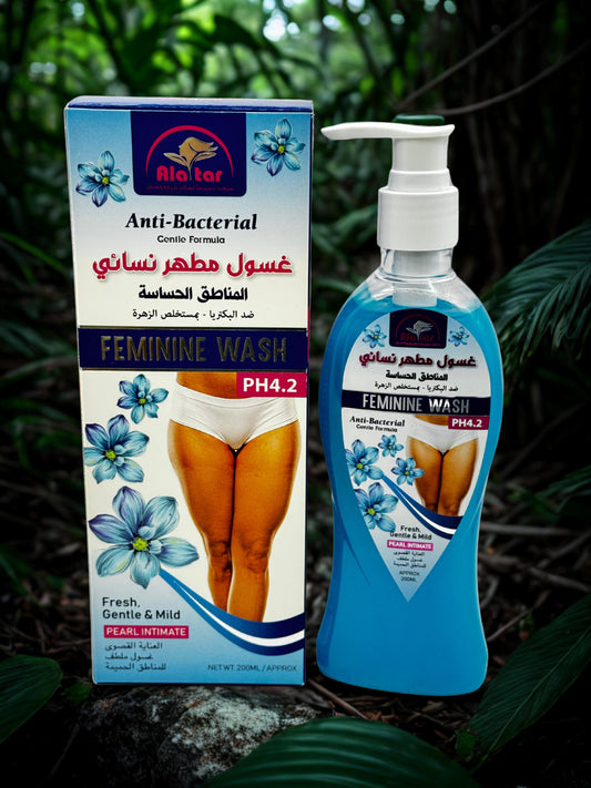Gel douche féminin pour les zones sensibles