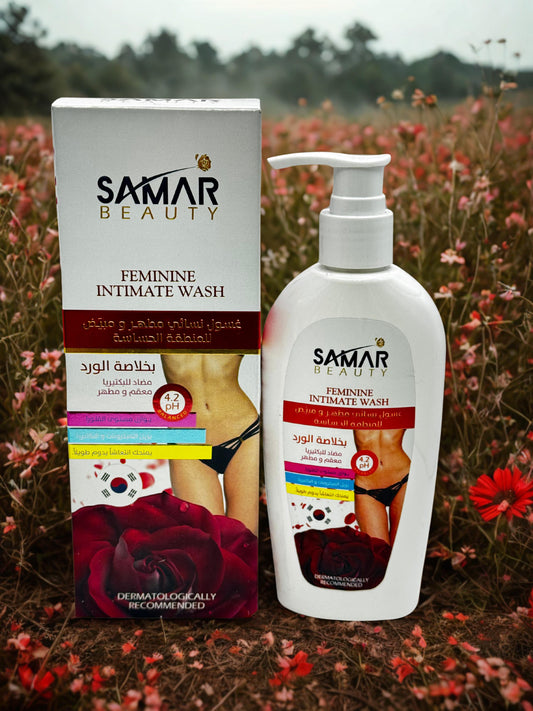 Gel lavant à la rose Samar Beauty