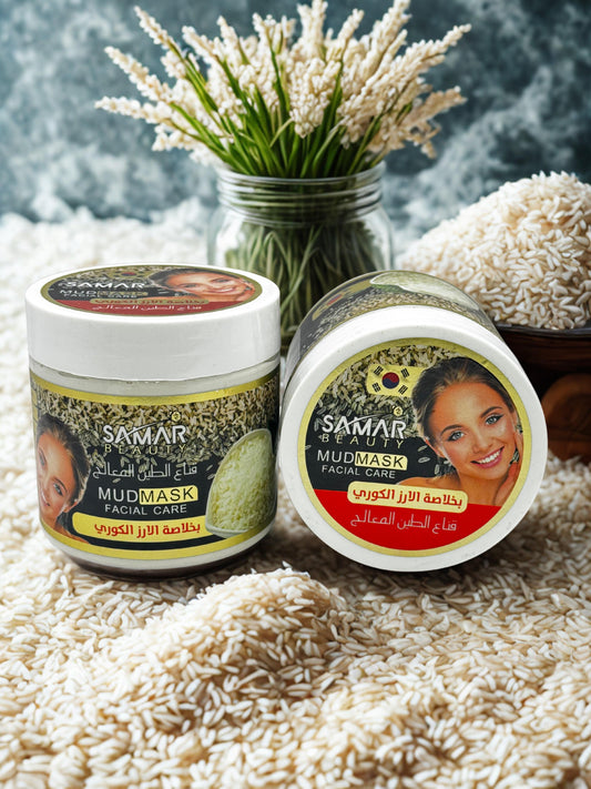 Masque de traitement à l'argile de riz coréenne