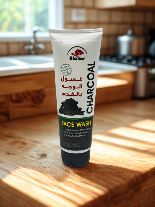lavage au charbon de bois