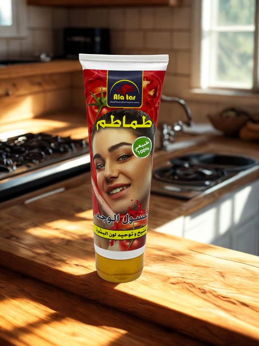 Nettoyant visage à la tomate