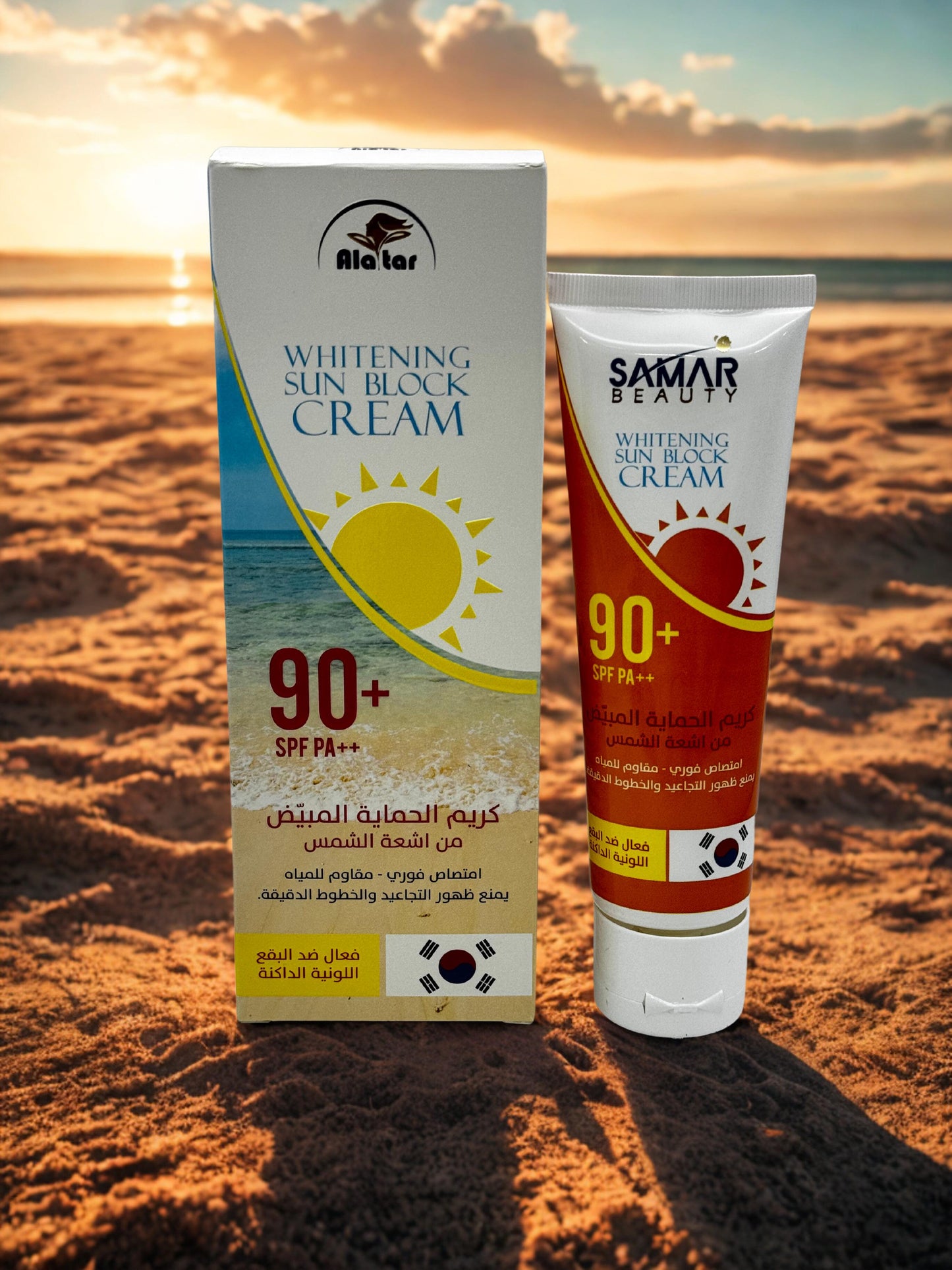 Crème protectrice blanchissante - SPF 90+