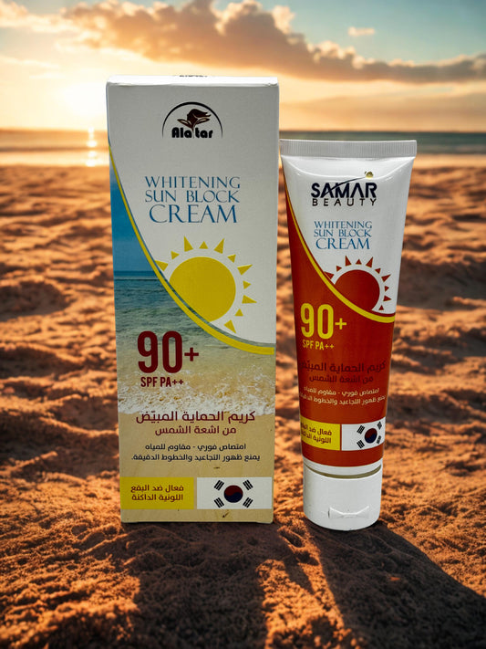 Crème protectrice blanchissante - SPF 90+