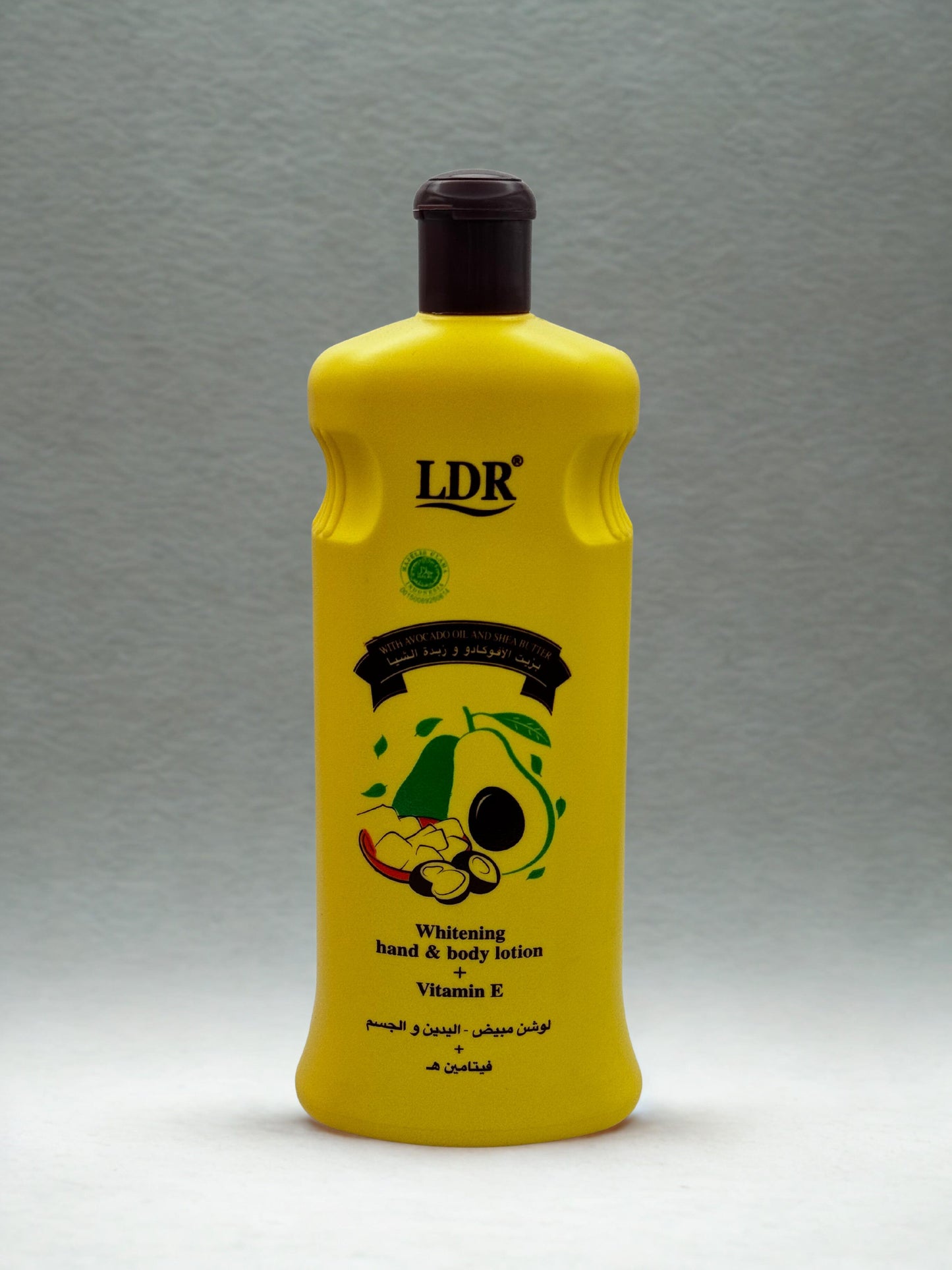 Lotion corporelle blanchissante à l'huile d'avocat LDR