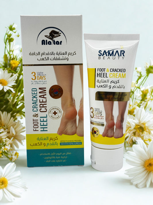 Crème de soin pour les talons et les pieds