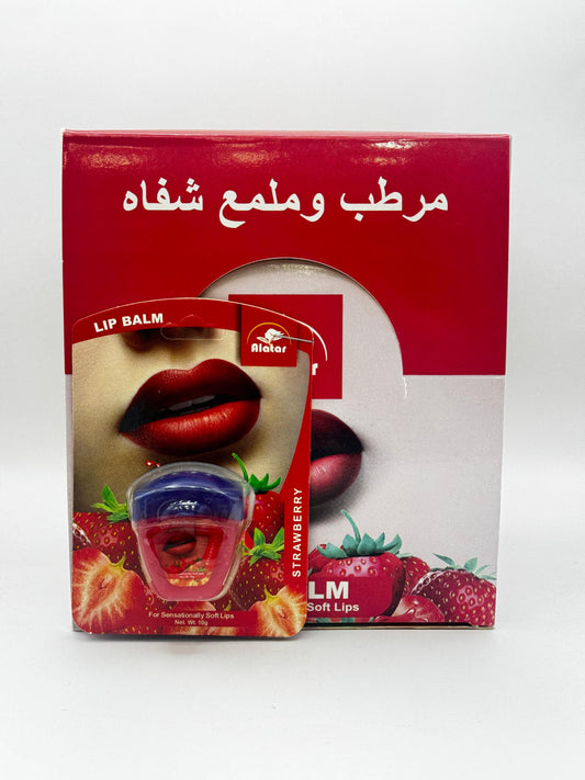 Baume à lèvres et gloss - Saveur fraise