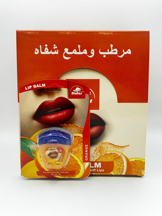 Baume à lèvres et gloss - Saveur orange