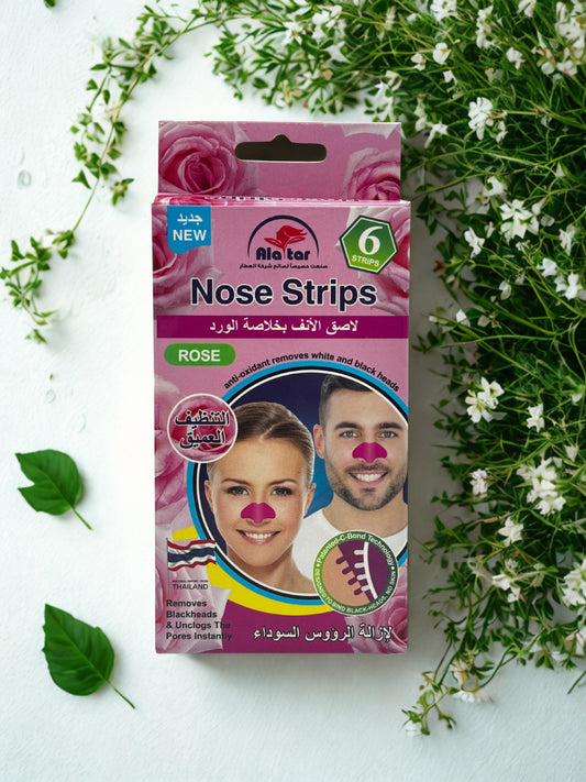 Patch nasal en forme de rose