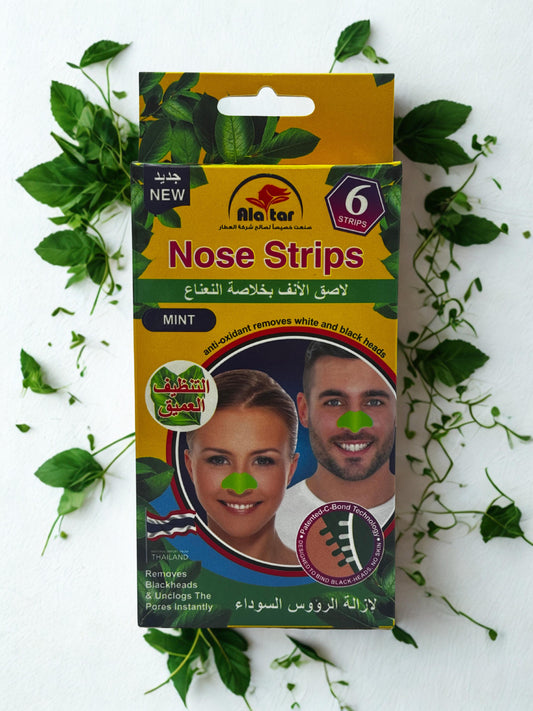 Bande nasale à la menthe