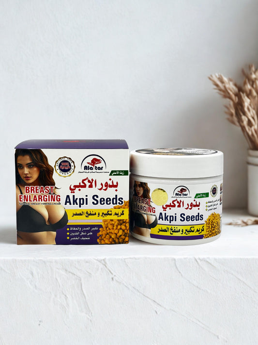 Crème pour l'augmentation et le lifting des seins - Graines d'Akpi
