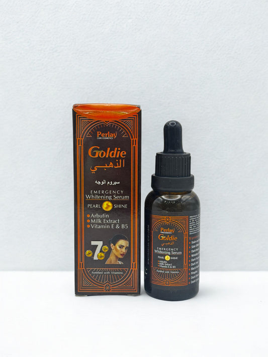 Sérum doré pour éclaircir le visage