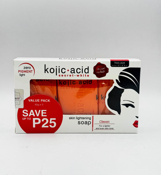Savon à l'acide kojique