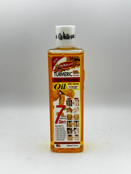 Huile de curcuma pour éclaircir