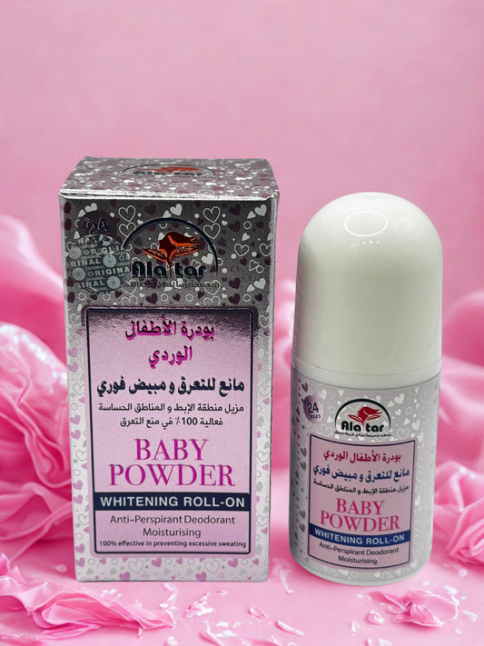 Baby Powder Deodorant Roll-On
