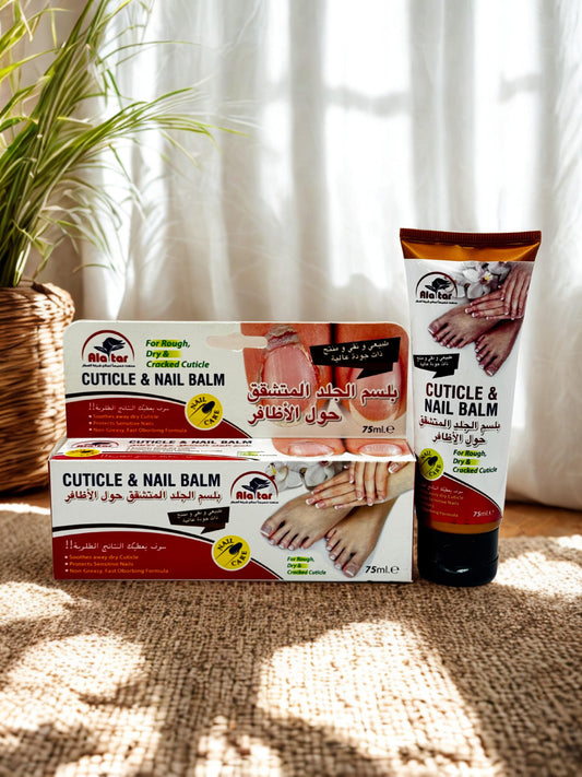 Cracked skin balm around nails