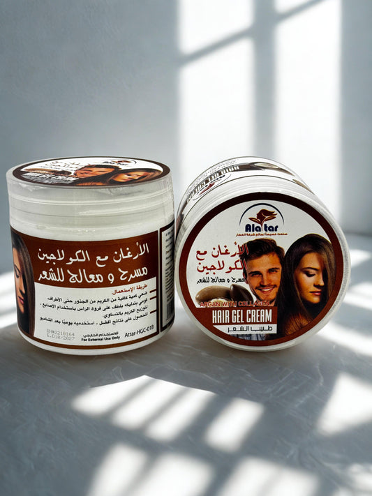 Argan Oil with Collagen - Nourishes and Styles Hair