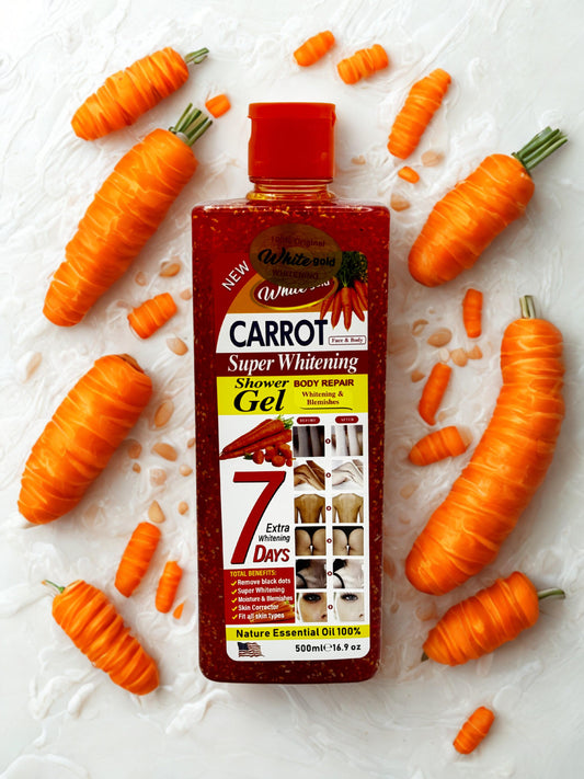 Carrot shower gel