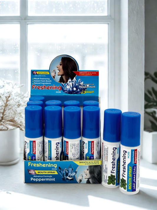 Menthol mouth spray