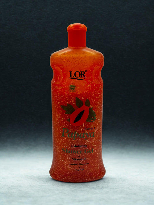 LOR Papaya Exfoliating Shower Gel