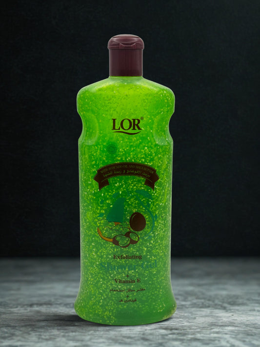 LOR Avocado Exfoliating Shower Gel