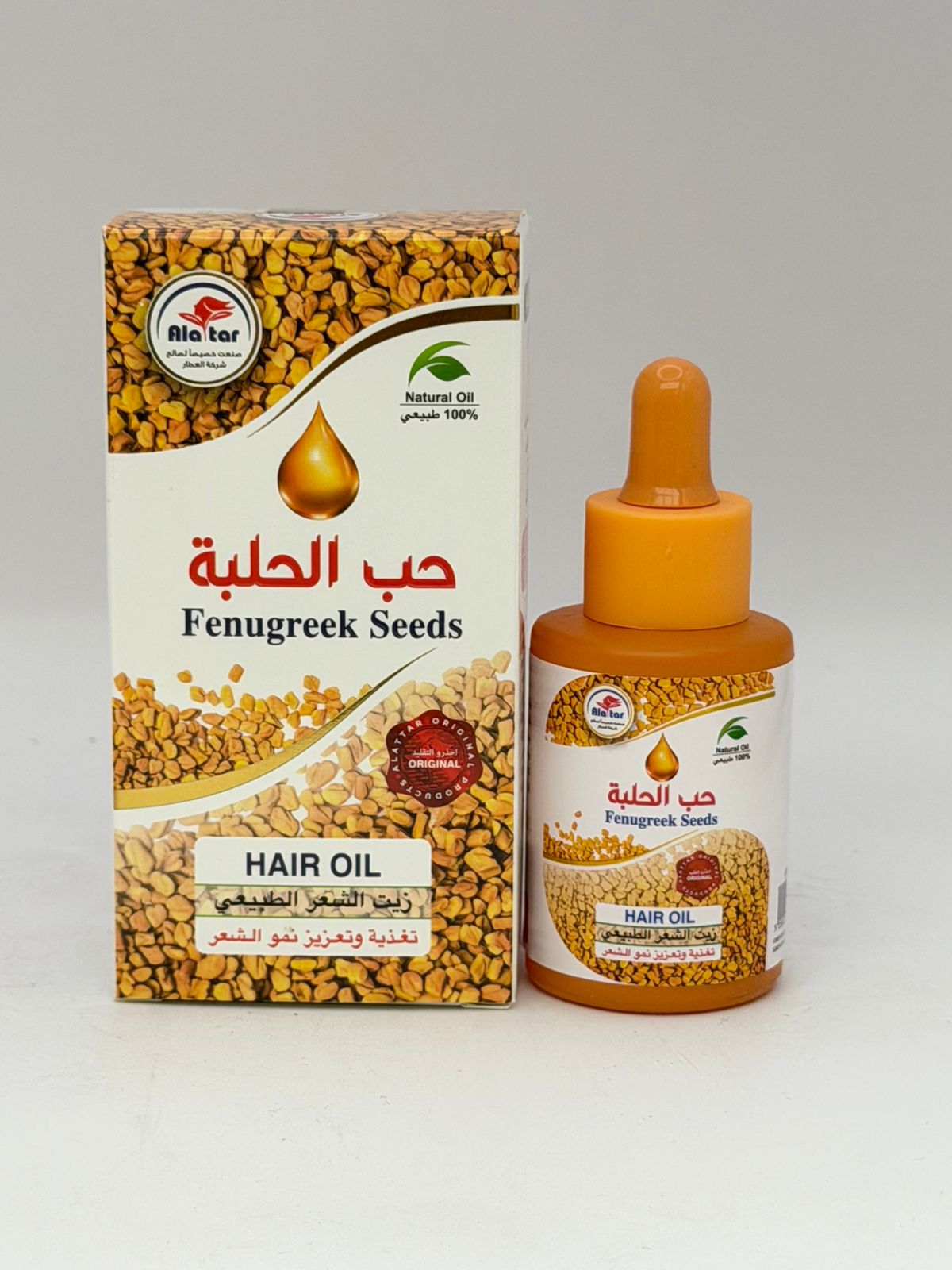زيت الحلبة للشعر